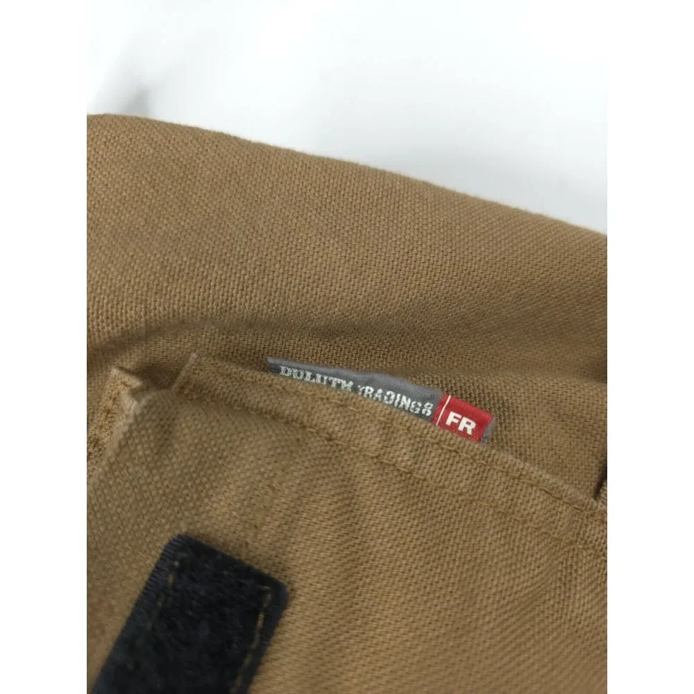 Duluth Trading Men's Fire Hose‎ Relaxed Fit Cargo Work Pants Brown Size 42x30